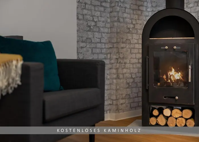 Apartment Leinetal Mit Kamin, Seenaehe, Terrasse