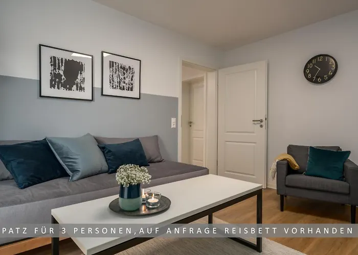 Apartment Leinetal Mit Kamin, Seenaehe, Terrasse
